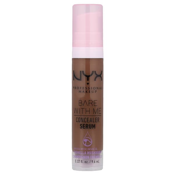 NYX Professional Makeup, 베어 위드 미, 컨실러 세럼, 11 모카, 9.6ml(0.32fl oz)