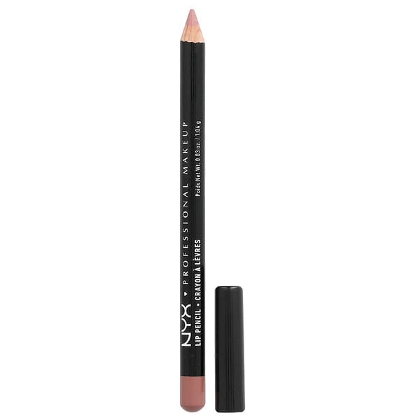 NYX Professional Makeup, 슬림 립 펜슬, 858 누드 핑크, 1.04g(0.03oz)