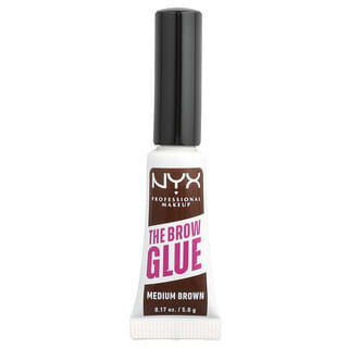 NYX Professional Makeup, The Brow Glue, Instant Brow Styler, 03 Medium Brown, 0.17 oz (5 g)