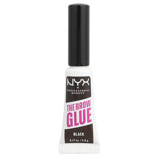 NYX Professional Makeup, The Brow Glue, Instant Brow Styler, 05 Black, 0.17 oz (5 g)