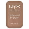 NYX Professional Makeup, 버터멜트 브론저, 02 올 버타드 업, 5g(0.17oz)