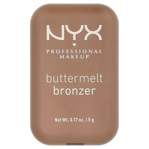 NYX Professional Makeup, 버터멜트 브론저, 02 올 버타드 업, 5g(0.17oz)