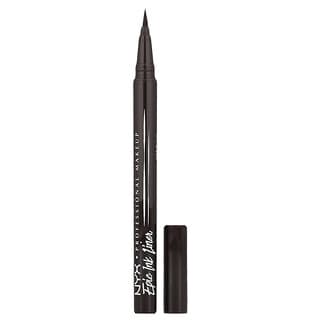 NYX Professional Makeup, Waterproof Epic Ink Liner, 03 Dark Chocolate, 0.03 fl oz (1 ml)