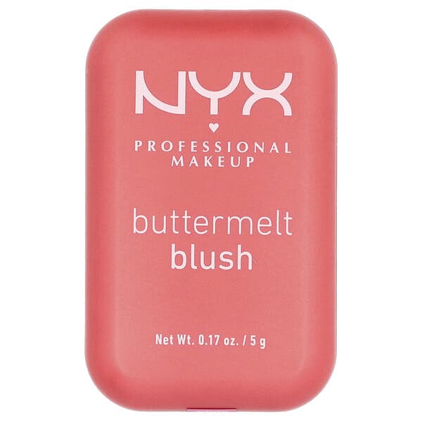 NYX Professional Makeup, 버터멜트 블러셔, 04 U 노우 부타, 5g(0.17oz)