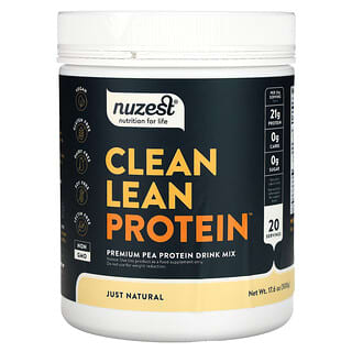 Nuzest, Proteína limpia y magra, Just Natural, 500 g (17,6 oz)