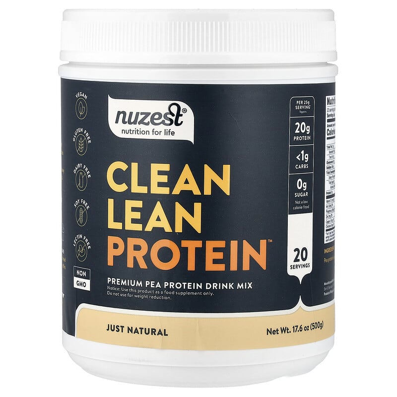 Nuzest, Clean Lean Protein™、ナチュラル、500g｜iHerb