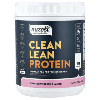 Nuzest, Clean Lean Protein™ дикая клубника, 17,6 унции (500 г)