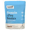 Protein + Probiotics, Protein + Probiotika, reichhaltige Schokolade, 300 g (10,6 oz.)