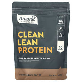 Nuzest, 깨끗한 저지방 단백질, 리치 초콜릿, 250g(8.8oz)