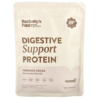 نوزيست‏, Bethany's Pantry ، Digestive Support Protein ™ ، بروبيوتيك كاكاو ، 15.87 أونصة (450 جم)