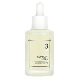 Numbuzin, Skin Softening Serum, glättendes Serum, Nr. 3, 50 ml (1,69 fl. oz.)