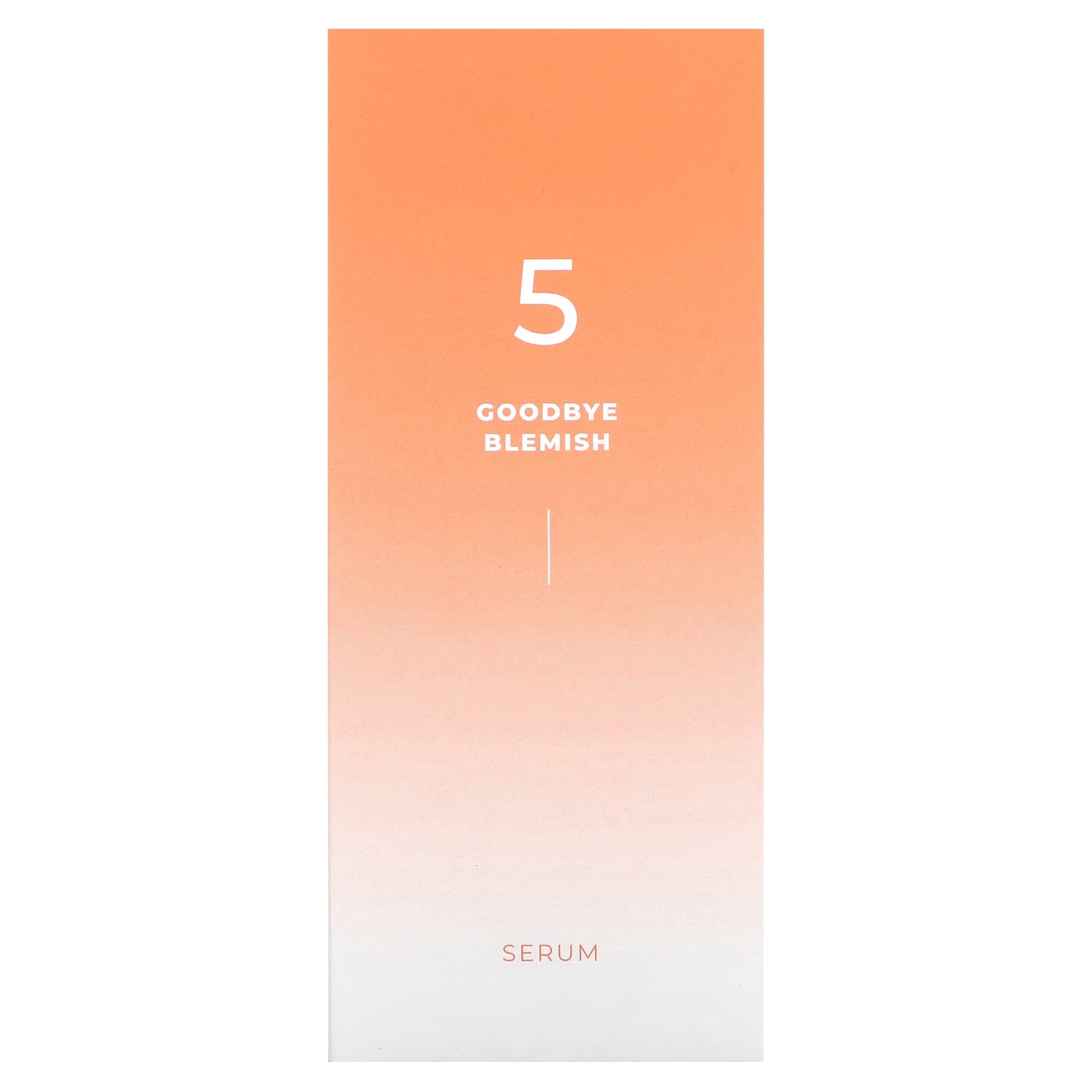 Numbuzin Goodbye Blemish Serum No 5 1 69 Fl Oz 50 Ml 