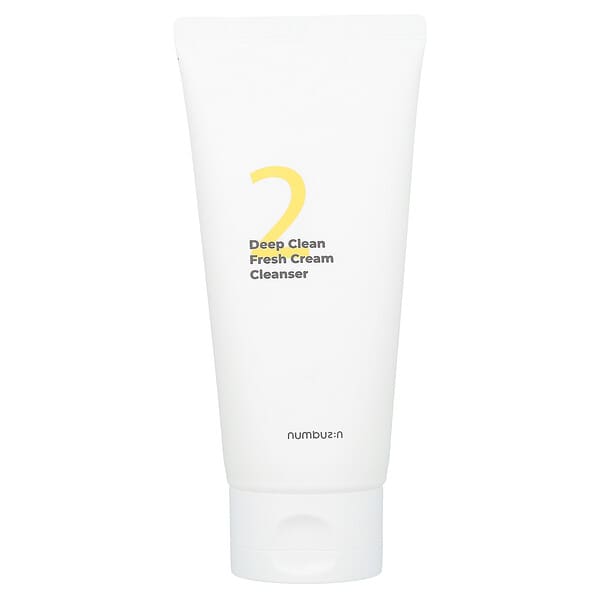 Numbuzin, No.2 Deep Clean Fresh Cream Cleanser, 4.05 fl oz (120 ml)