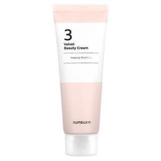 Numbuzin, Velvet Beauty Cream, Makeup Boosting, No. 3, 2.02 fl oz (60 ml)
