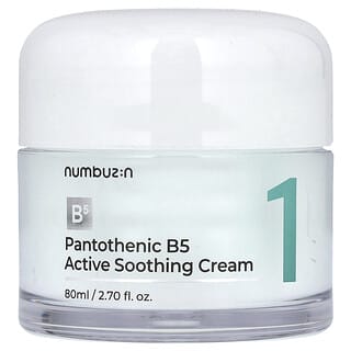 Numbuzin, Активный успокаивающий крем с пантотеном B5 № 1, 80 мл (2,82 жидк. Унции)