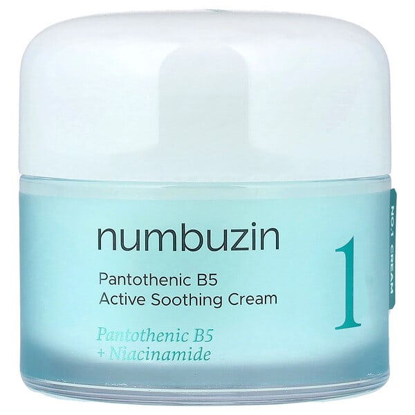 Numbuzin, No.1 판토텐산 B5 액티브 수딩 크림, 80ml(2.7fl oz)
