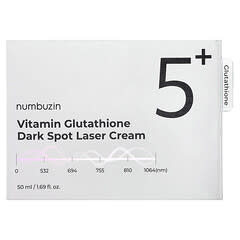 numbuzin vitamin glutathione dark spot laser cream No.5 Vitamin Glutathione Dark Spot Laser Cream, 1.69 fl oz (50 ml)