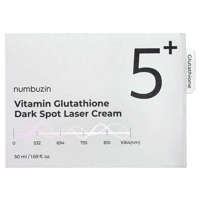 No.5 Vitamin Glutathione Dark Spot Laser Cream, 1.69 fl oz (50 ml)