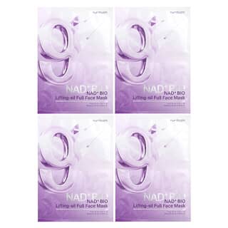 Numbuzin, NAD + Bio Lifting-sil Full Face Beauty Mask, 4 Sheets