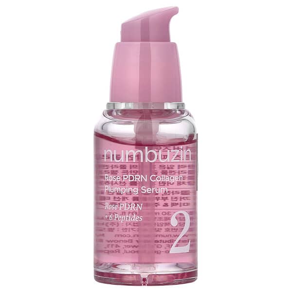 Numbuzin, No.2 로즈 PDRN 콜라겐 플럼핑 세럼, 30ml(1.01fl oz)