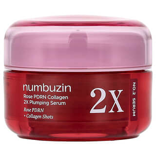 Numbuzin, 2 號玫瑰 PDRN 膠原蛋白 2 倍嘭彈精華，1.01 液量盎司（30 毫升）