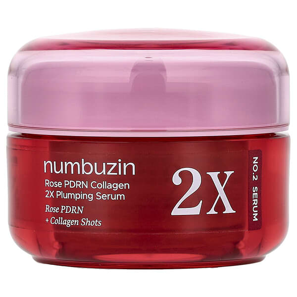 Numbuzin, No.2 로즈 PDRN 콜라겐 2X 플럼핑 세럼, 30ml(1.01fl oz)