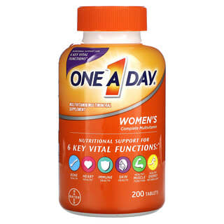 One-A-Day, Women's Complete Multivitamin, 200 Tablets