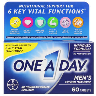 One-A-Day, Men's Formula, Multivitamine für Männer, 60 Tabletten