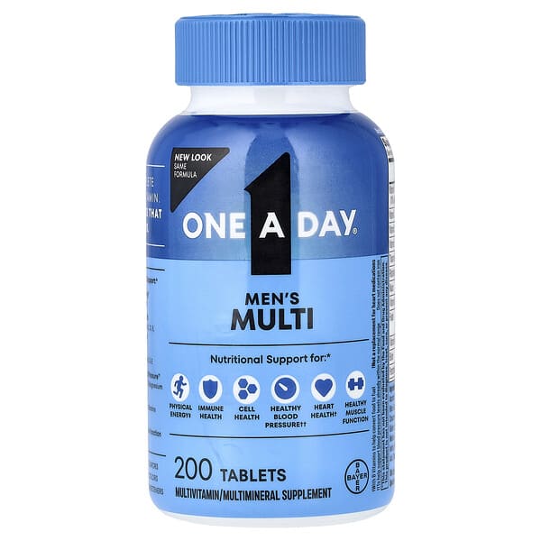 One-A-Day, Multi untuk Pria, 200 Tablet