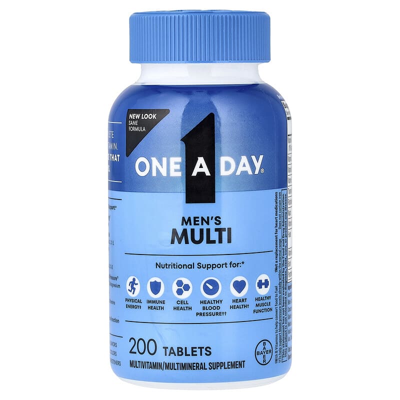 One-A-Day, Men's Multi, 200 Tablets | iHerb