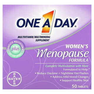 One-A-Day, Women's Menopause Formula, Multivitamin/Multimineral Supplement, 50 Tablets