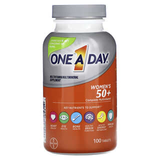 One-A-Day, Women's 50+, Complete Multivitamin, 100 Tablets