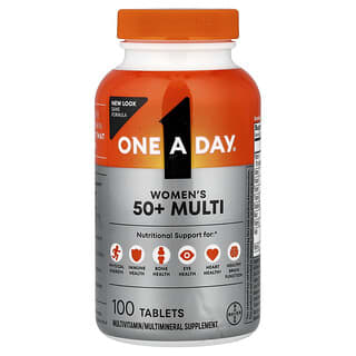 One-A-Day, Women's 50+, Complete Multivitamin, 100 Tablets