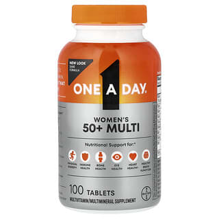 One-A-Day, Multivitamínico para Mulheres Acima de 50 Anos, 100 Comprimidos