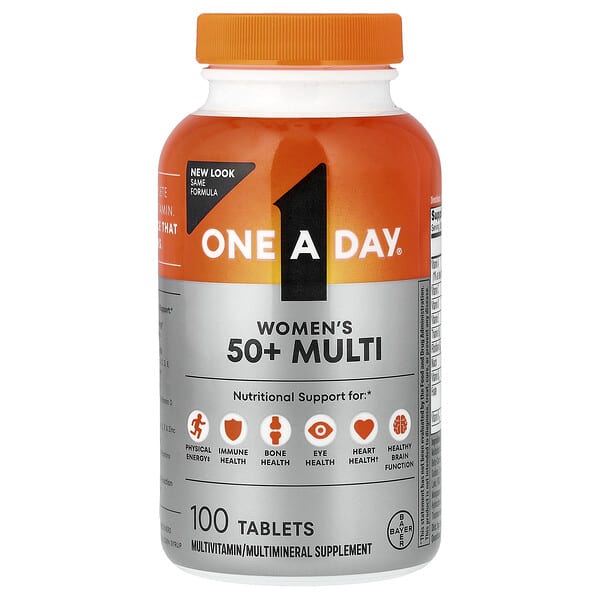 One-A-Day, Women's 50+ Multi, 100 Tablets