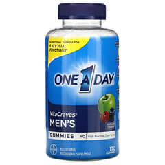 One-A-Day, Men's VitaCraves, Multivitamin/Multimineral Supplement, 170 ...