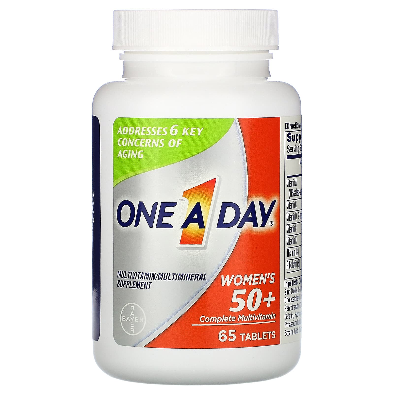 One A Day Proactive 65 Reviews One-A-Day, Women’s 50+ Complete Multivitamin, 65 Tablets