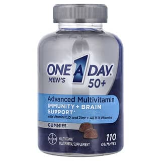 One-A-Day, Homens, Mais de 50, Multivitamínico Avançado, 110 Gomas