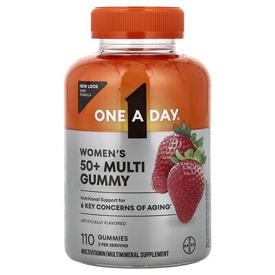 One-A-Day, Multi-Nutrient Gummies for Women 50+, 110 Gummies