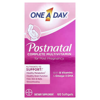One-A-Day, Postnatal Complete Multivitamin , 60 Softgels