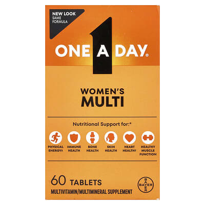 One-A-Day, Women's Multivitamin, 60 Tablets