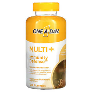 One-A-Day, Multi+ Immunity Defense, 120 Gummies