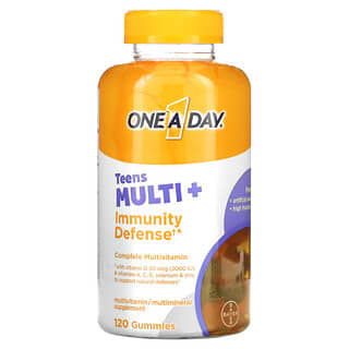 One-A-Day, Teens Multi + Immunity Defense, 120 Gummies