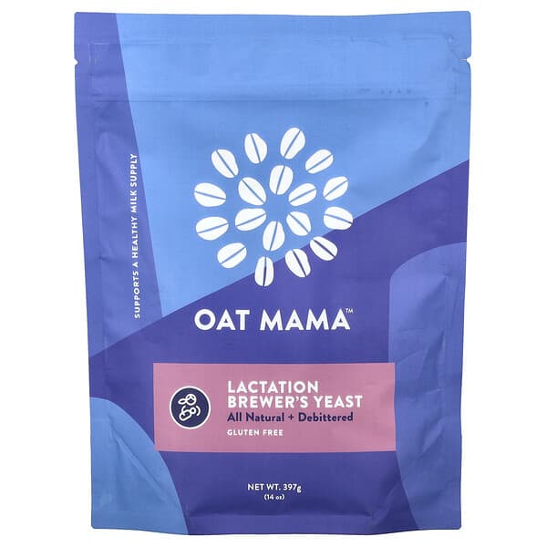 Oat Mama, 泌乳幫助啤酒酵母，14 盎司（397 克）