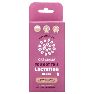 أوت ماما‏, You Got This, Lactation Blend, 60 Vegetarian Capsules
