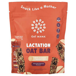 Oat Mama, Lactation Oat Bar, Laktationshaferriegel, Schokolade-Mandel-Kokosnuss, 5 Riegel, je 35 g (1,27 oz.).