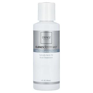 Obagi, CLENZIderm M.D.®, Daily Care Foaming Cleanser, 4 fl oz (118 ml)