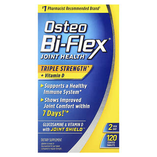 Osteo Bi-Flex, Joint Health, Triple Strength + Vitamin D, 120 Coated Tablets