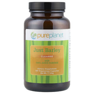 Pure Planet, Just Barley, 180 Vegetarian Capsules