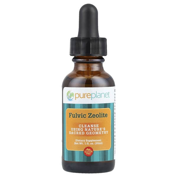 Fulvic Zeolite, 1 fl oz (30 ml)